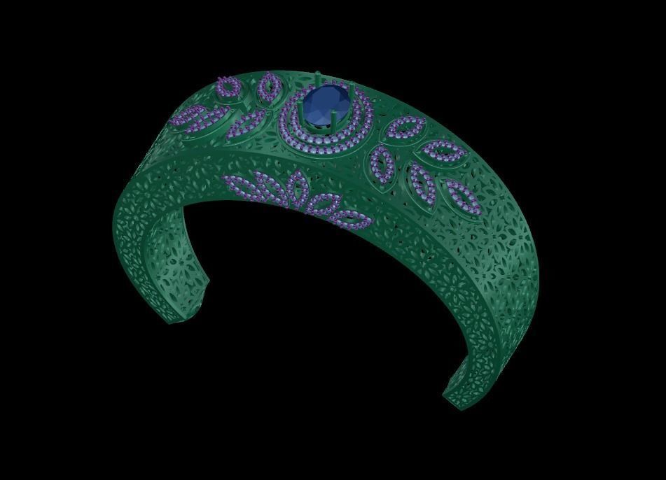 jali breslet 3D model_2