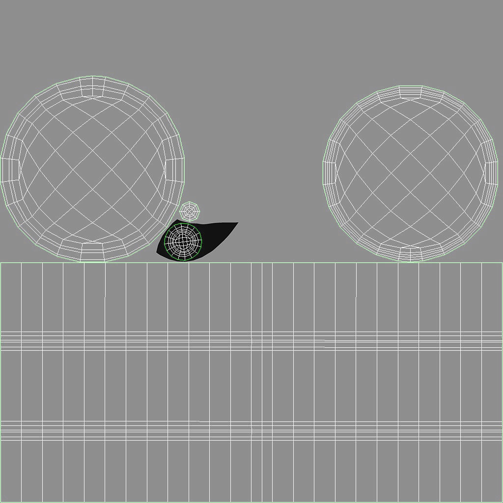 Stainless Barrel Low-poly 3D model_11