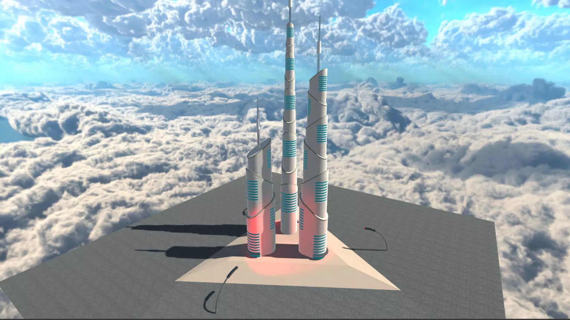 Sci-Fi Building 6 3D model_0