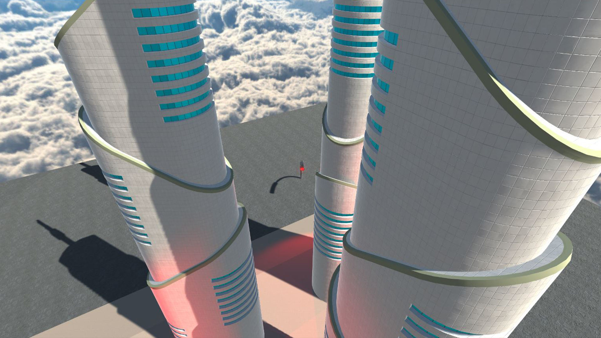 Sci-Fi Building 6 3D model_2