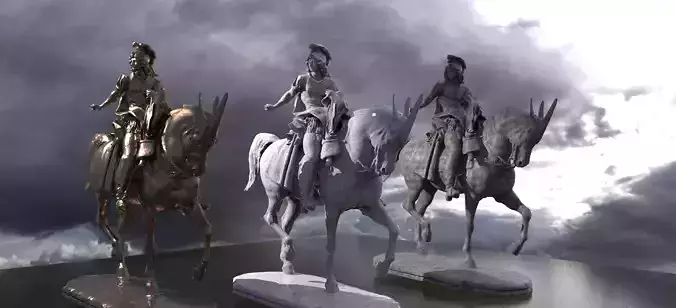 Nephilim on horseback 2 