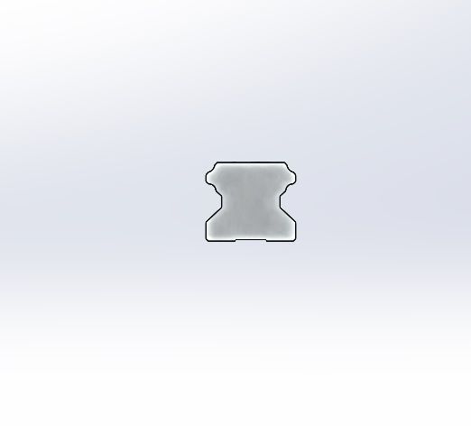 Mount Linear Bearing and Rail 20mm 3D model_9