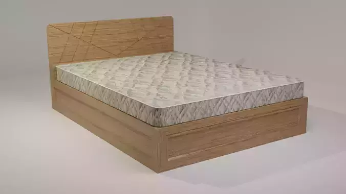 Wooden Bed
