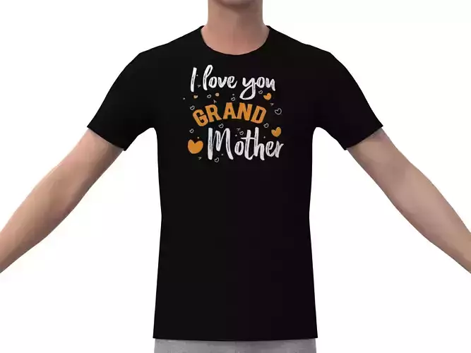 3d mothers day t-shirt