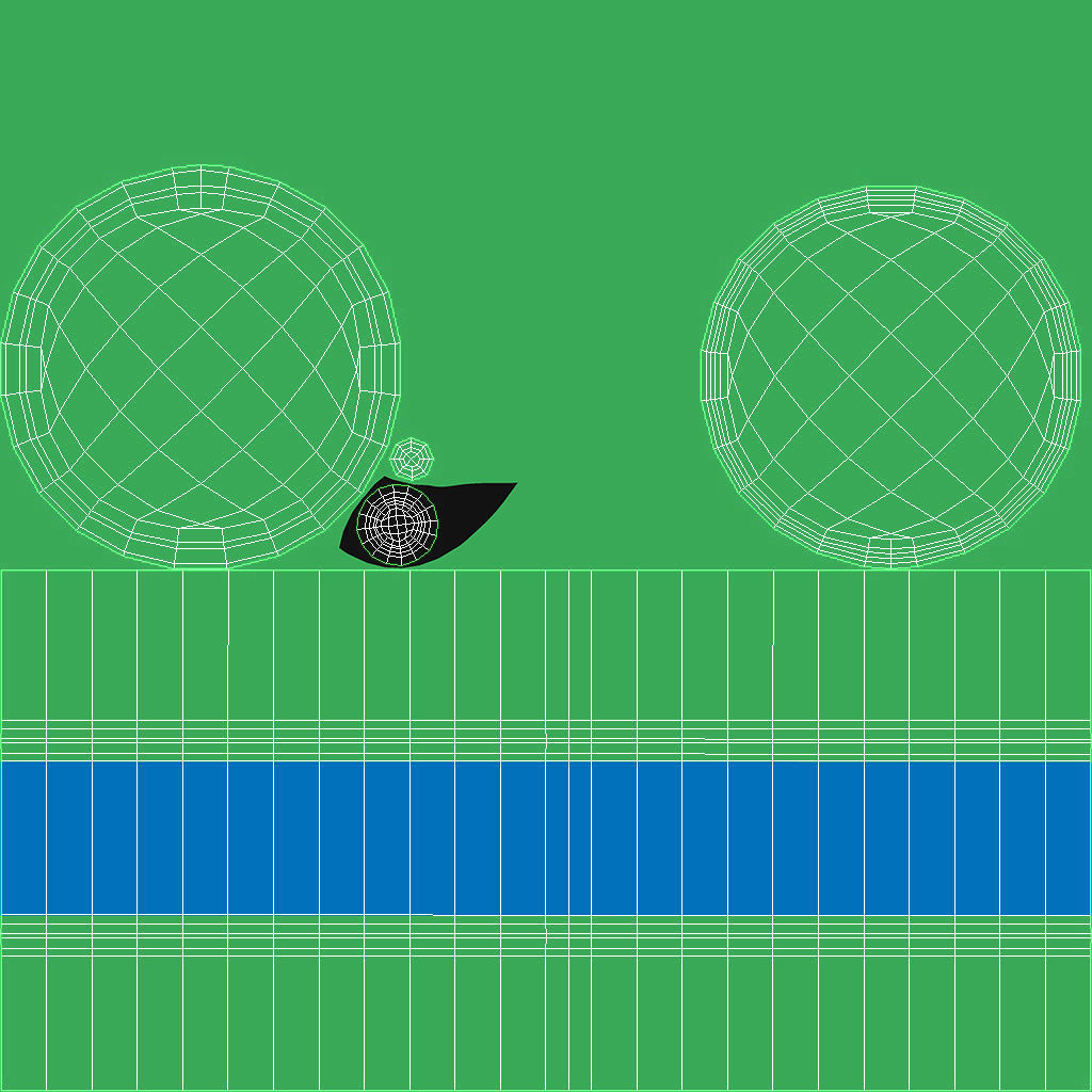 Oil Barrel Low-poly 3D model_11