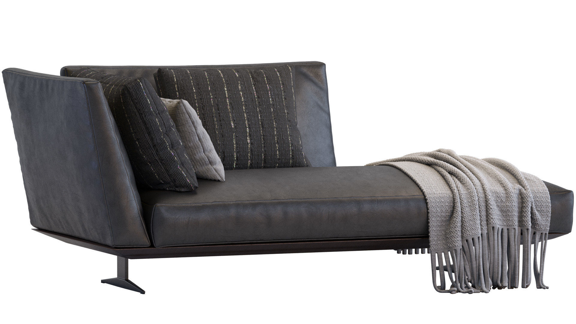 Chaise Lounge Evergreen By Flexform 3D model_13