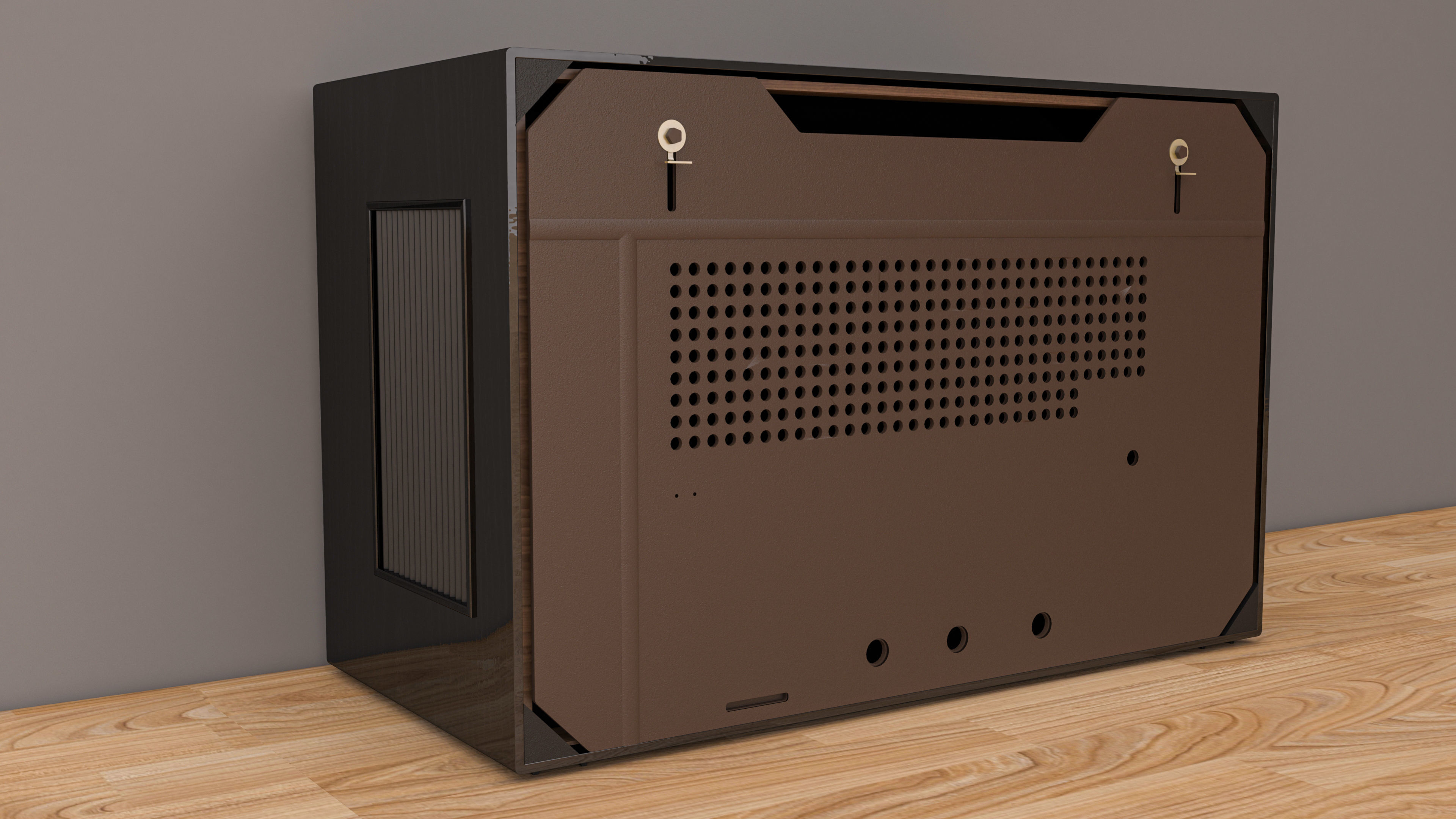 Saba Villingen - Old Antique Vintage Radio 3D Model 3D model_4