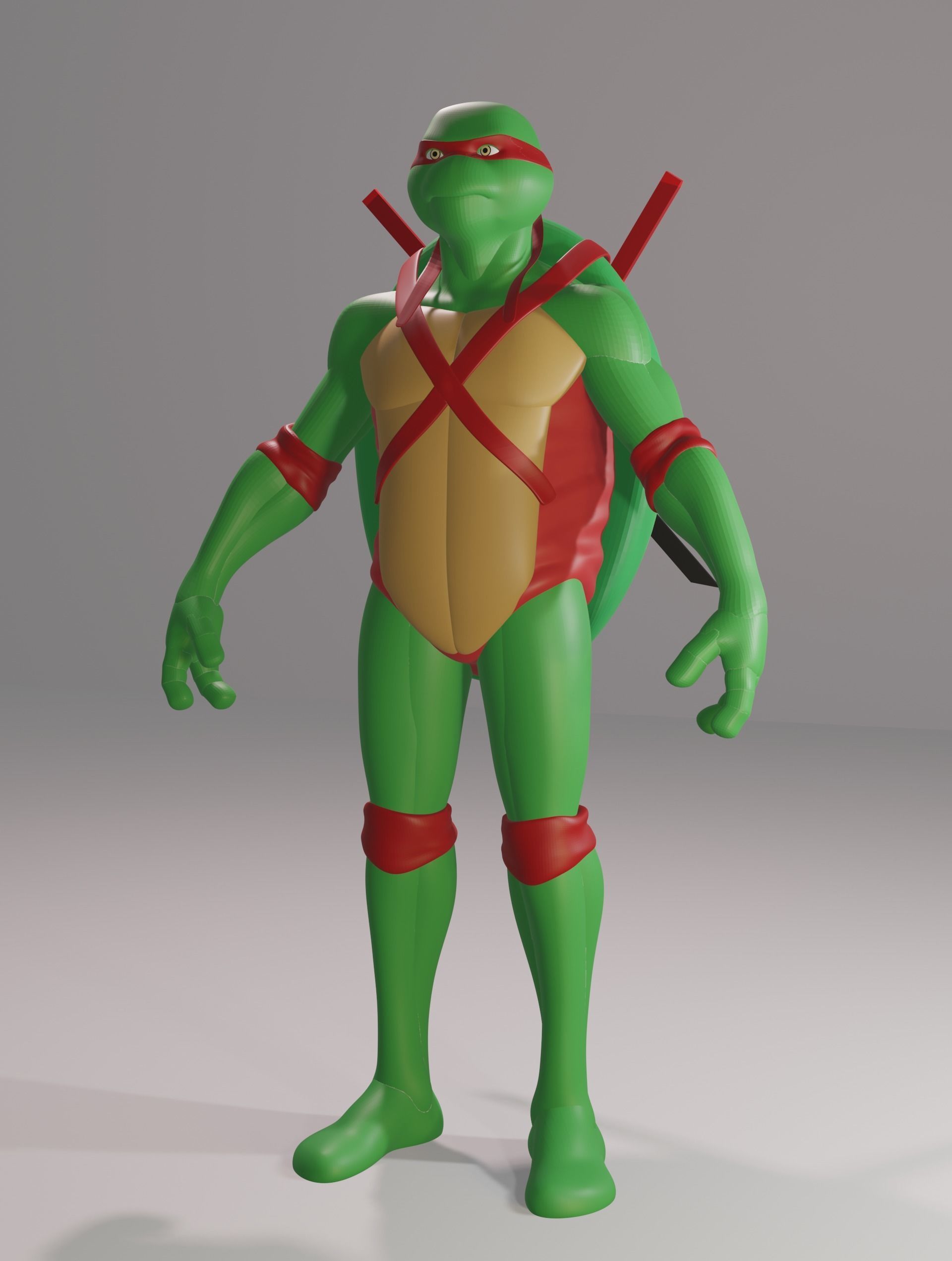 Ninja Turtles  3D model_26