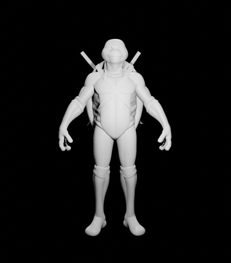 Ninja Turtles  3D model_38