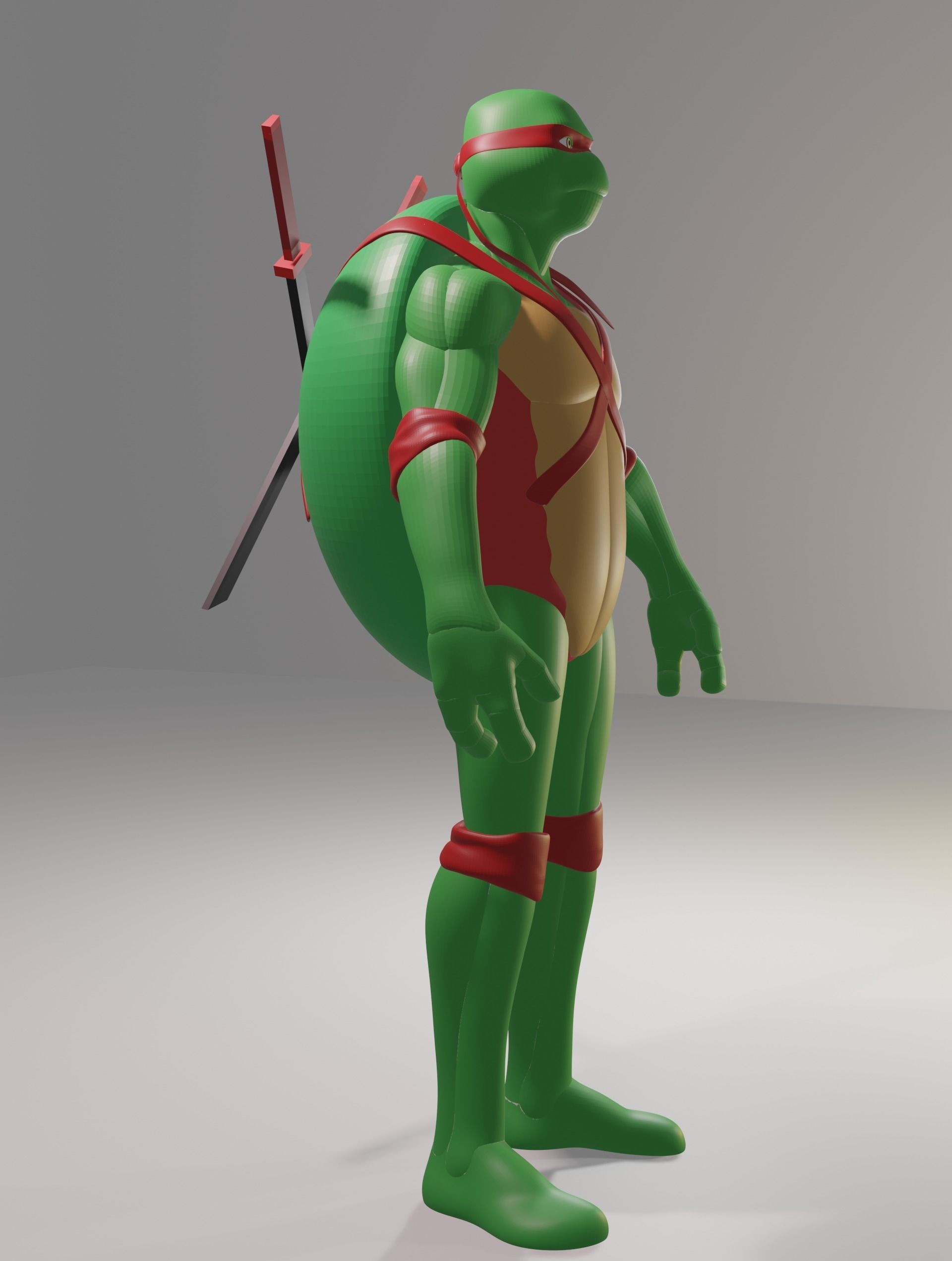 Ninja Turtles  3D model_12