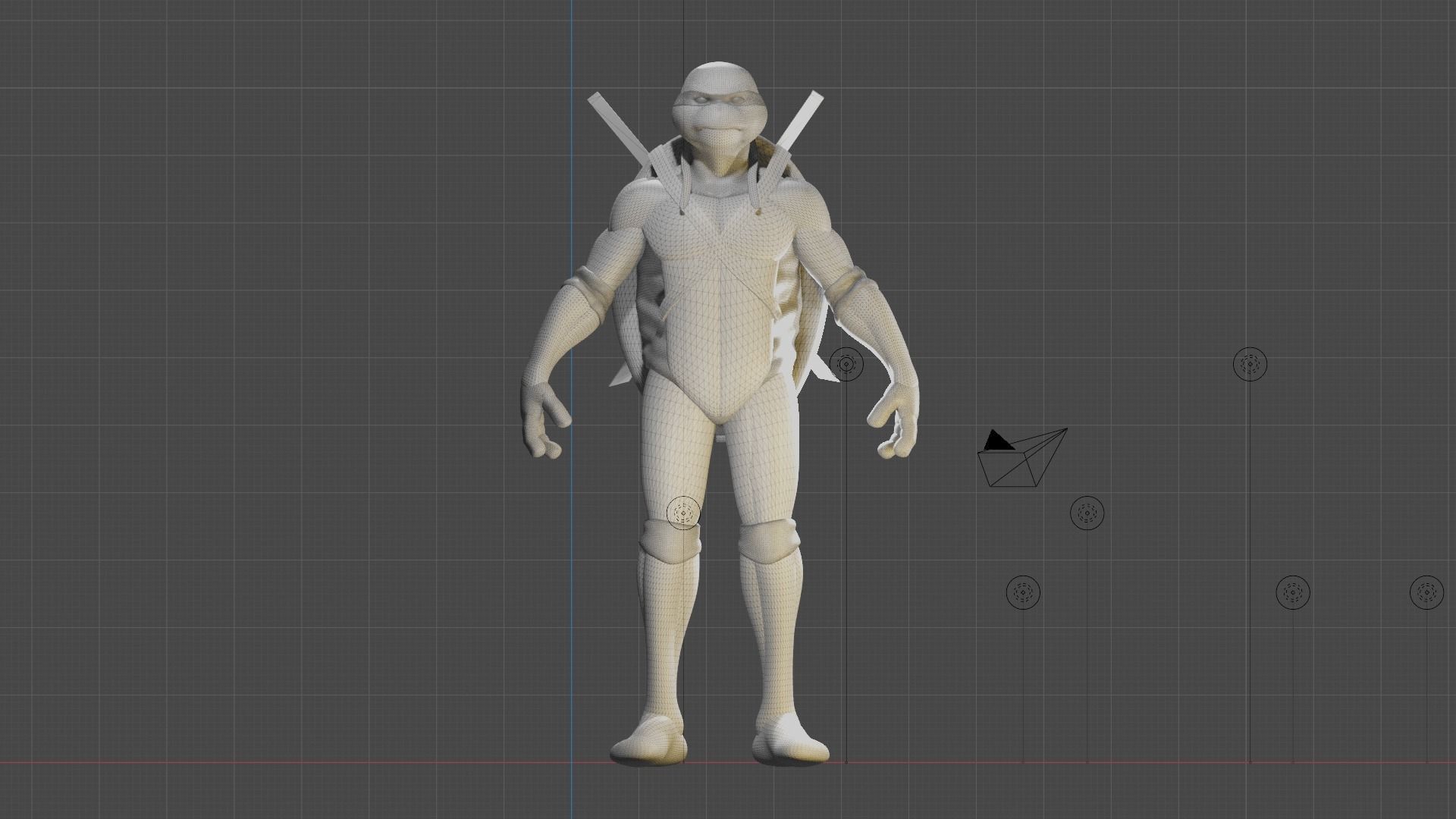 Ninja Turtles  3D model_3