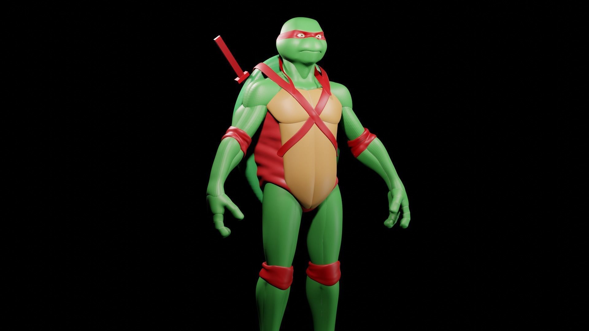 Ninja Turtles  3D model_2