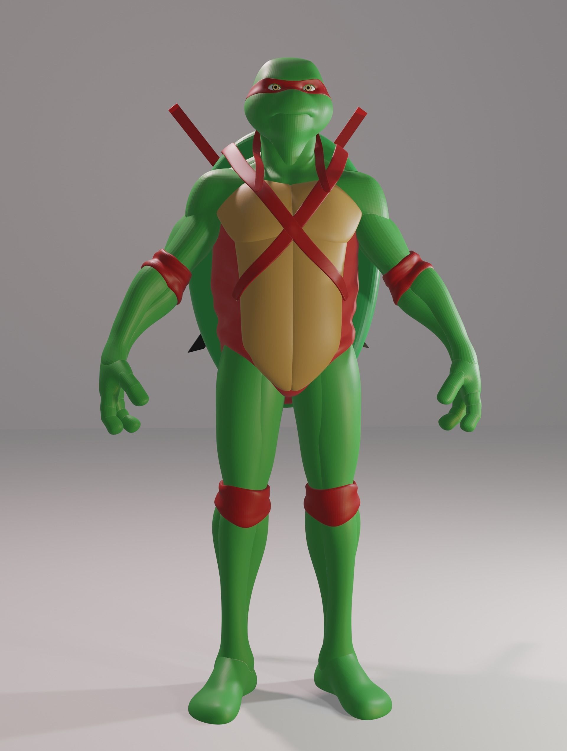 Ninja Turtles  3D model_6