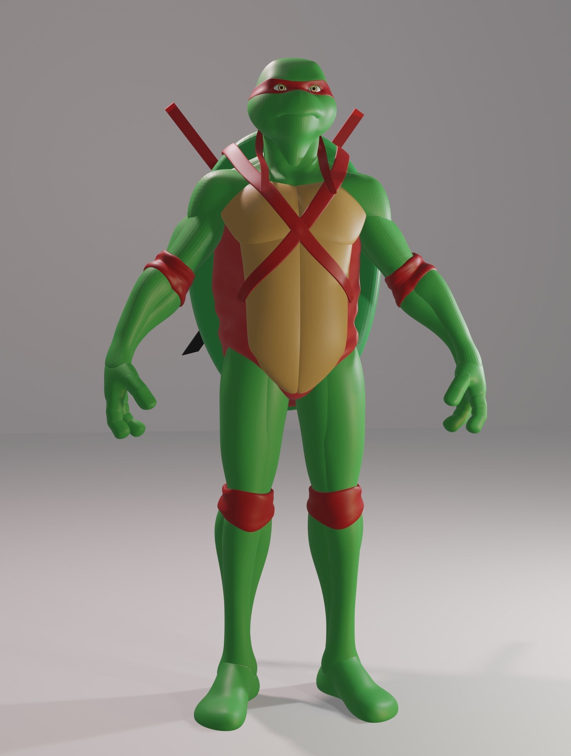 Ninja Turtles  3D model_7