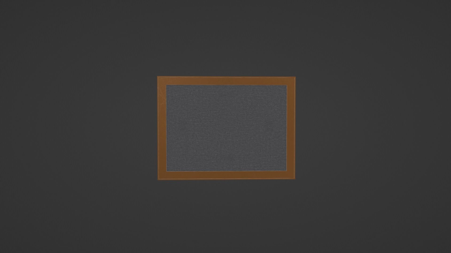 Framed painting Skyview 3D model_13