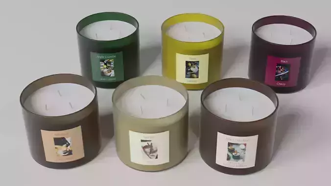 3-Wick Jar Candles