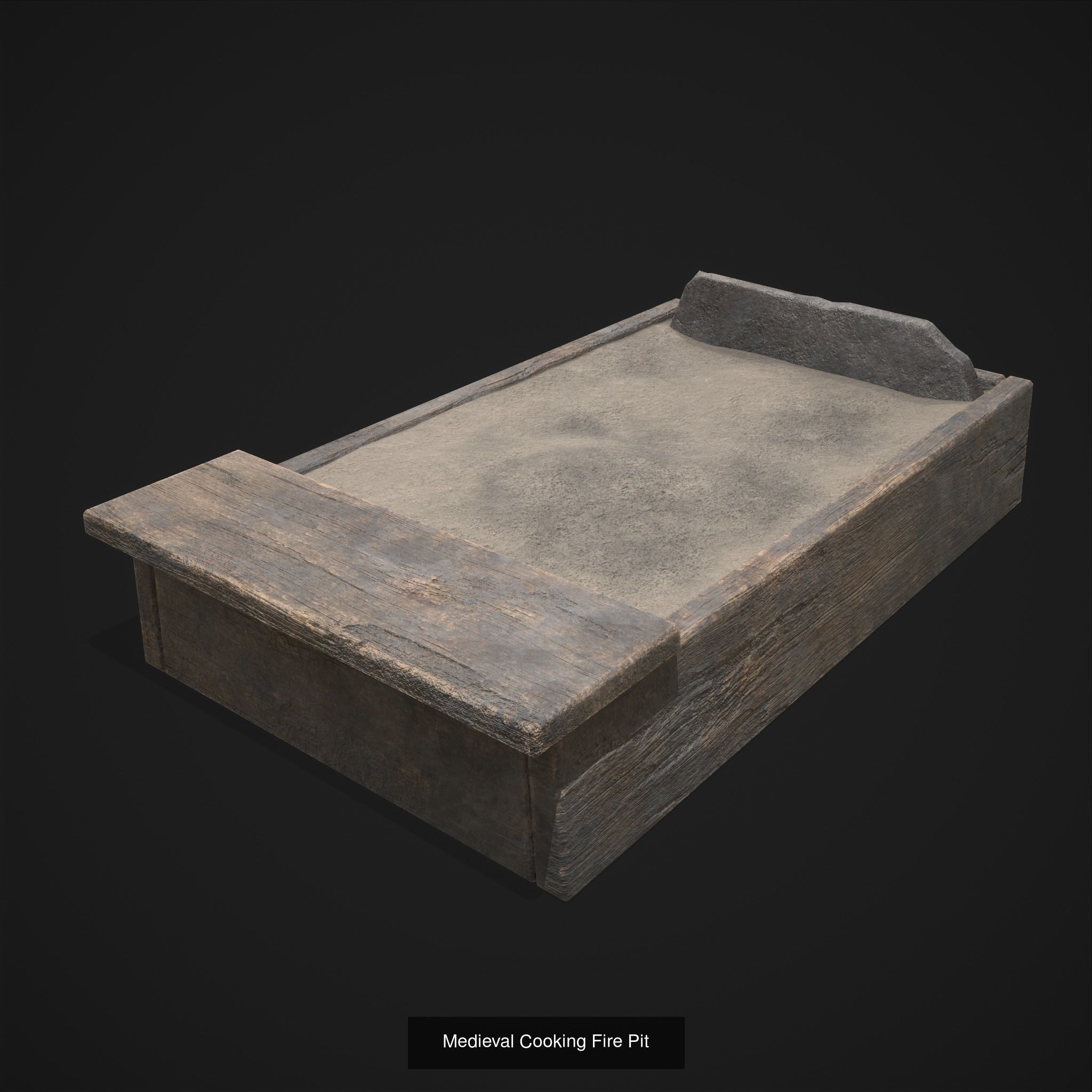 Medieval Cooking Space 3D Model Collection_16