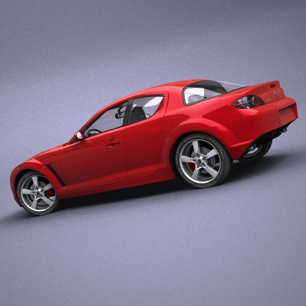 Mazda RX8 model in Lightwave 3D 3D model | CGTrader