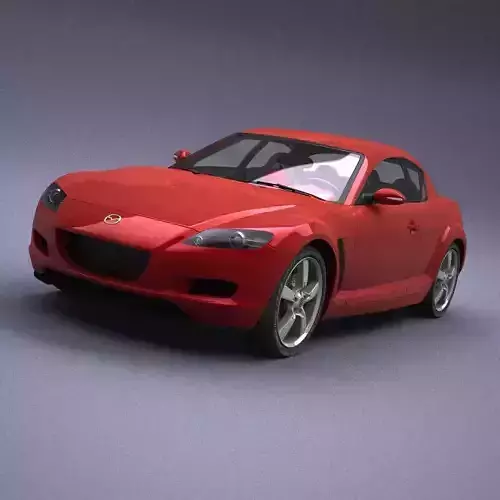 Mazda RX8 model in Lightwave 3D