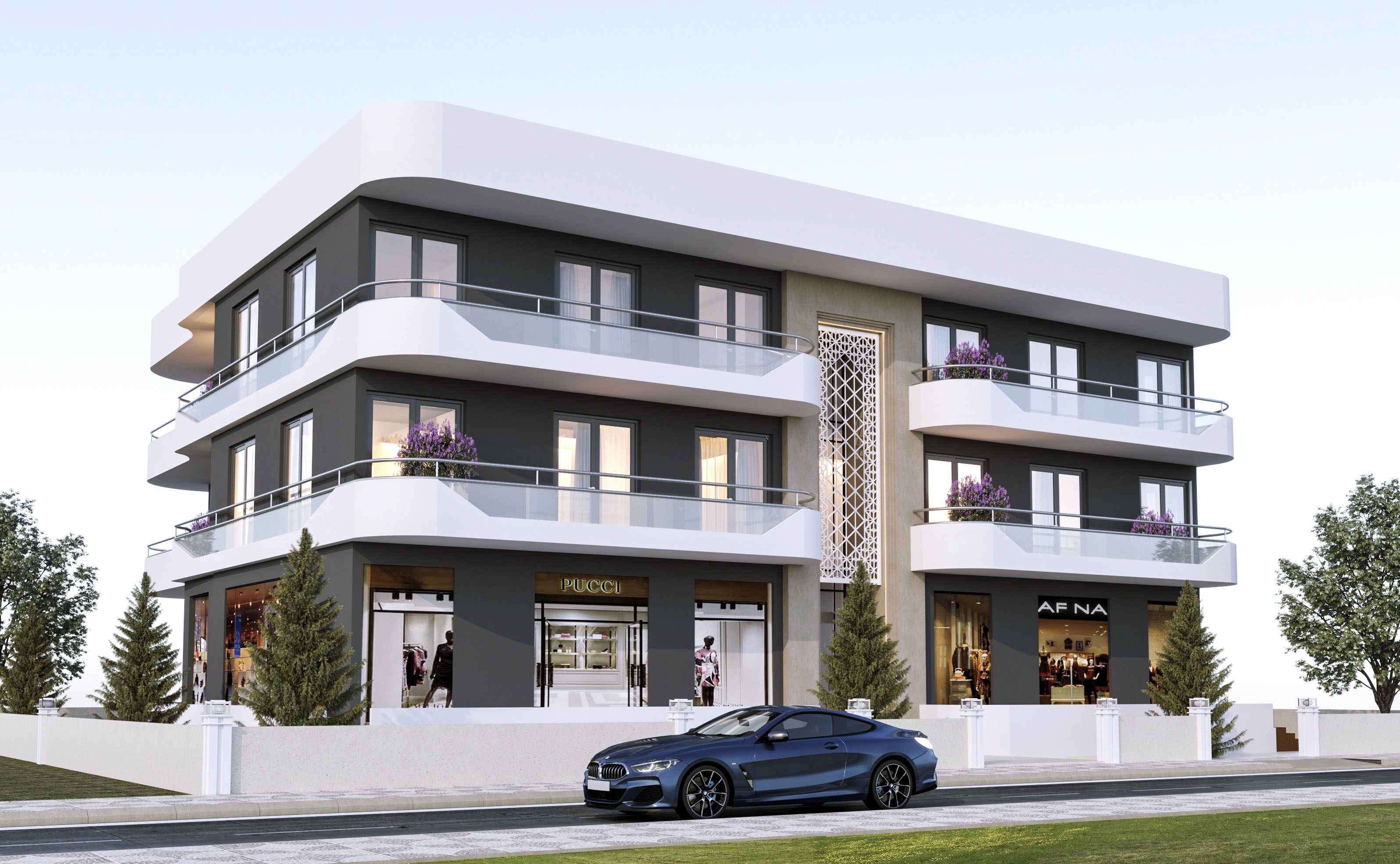 Exterior Quality 3d Model With Ready Corona Render Settings 3D model_1
