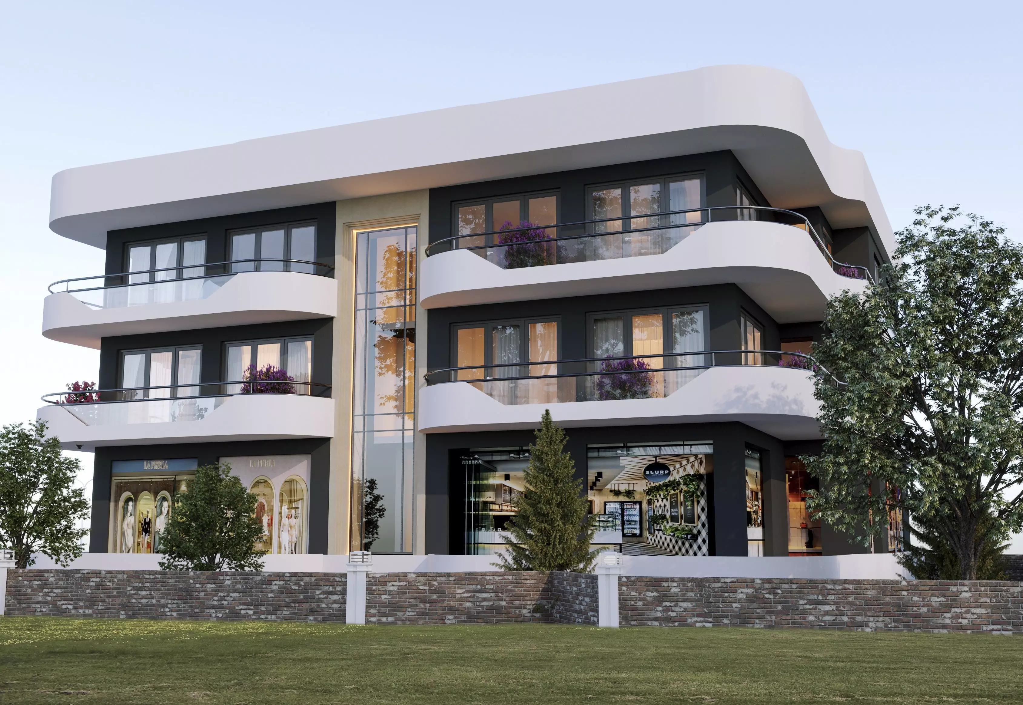 Exterior Quality 3d Model With Ready Corona Render Settings 3D model_0