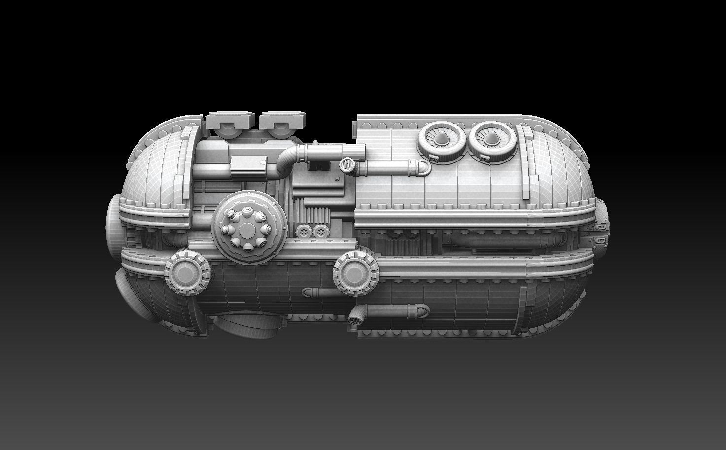 Titan Cannon 3D print model_7