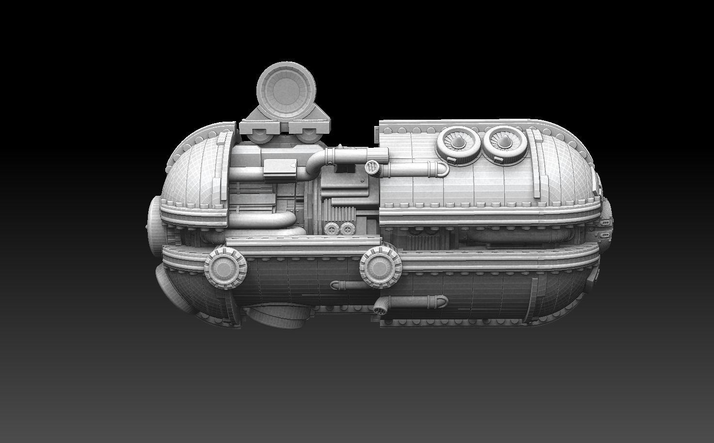 Titan Cannon 3D print model_6
