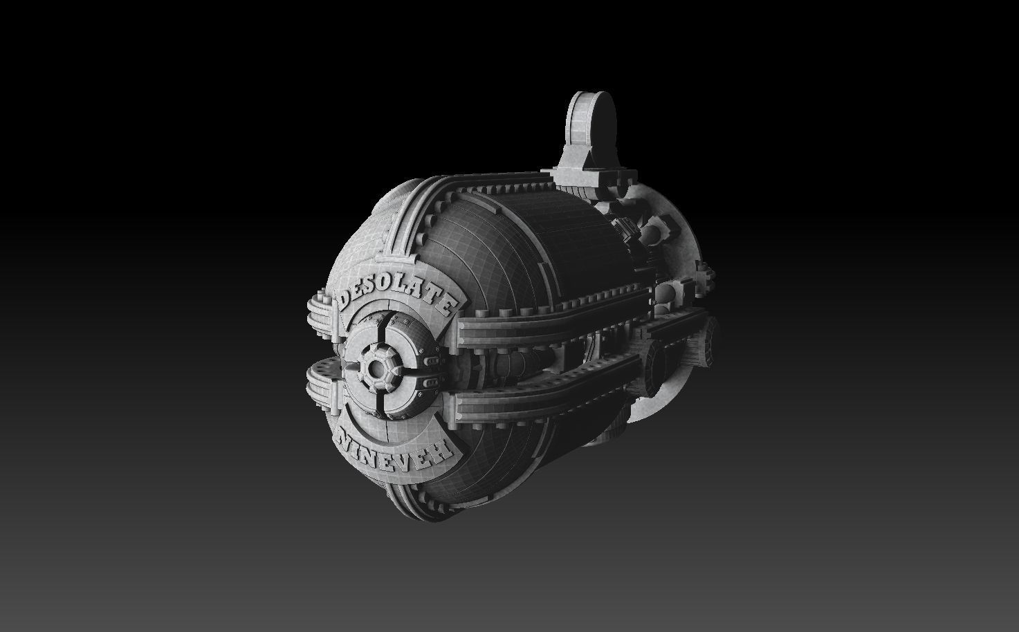 Titan Cannon 3D print model_5