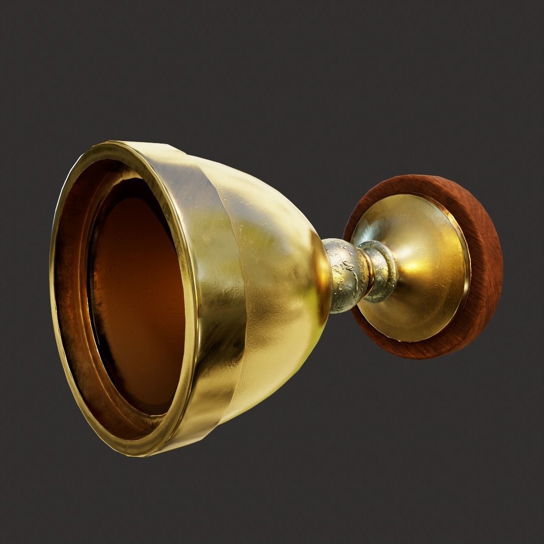 Concept Cup PBR game ready Low-poly 3D model_19