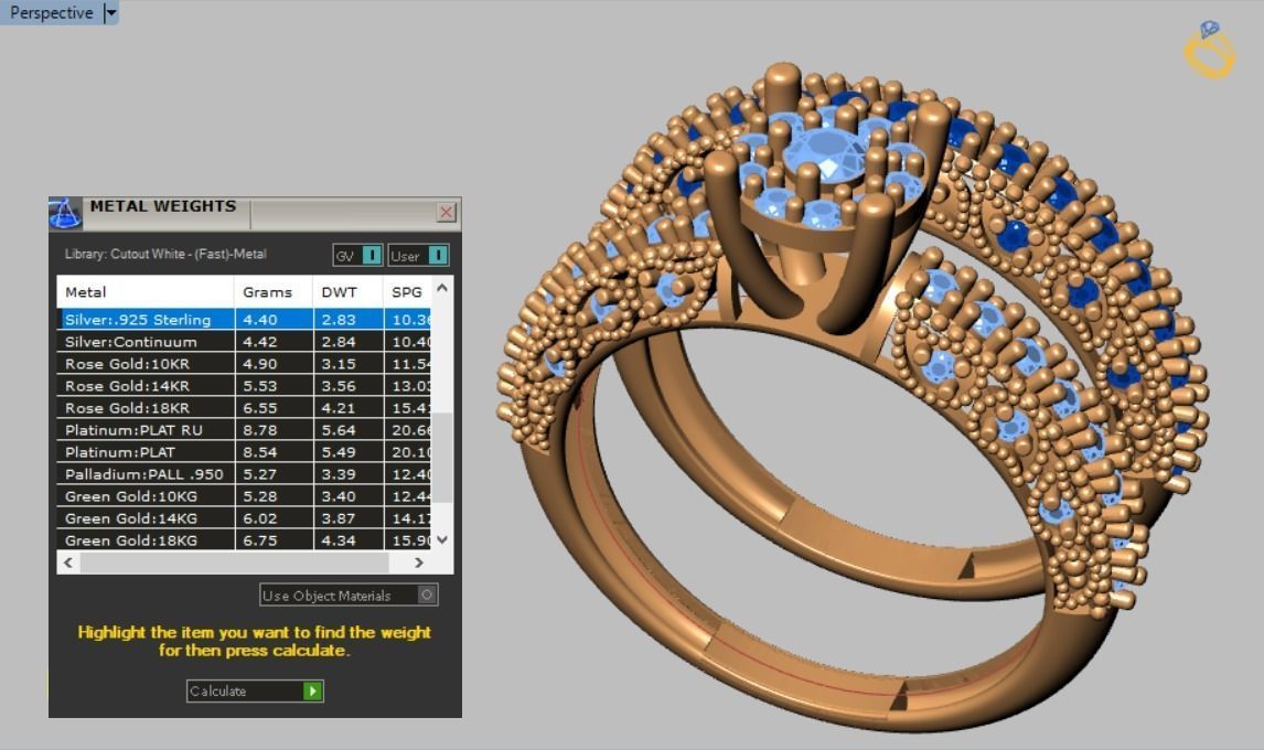 solitaire set ring 3D print model_8