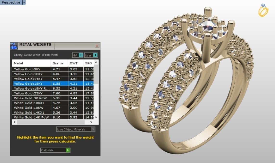 solitaire set ring 3D print model_7