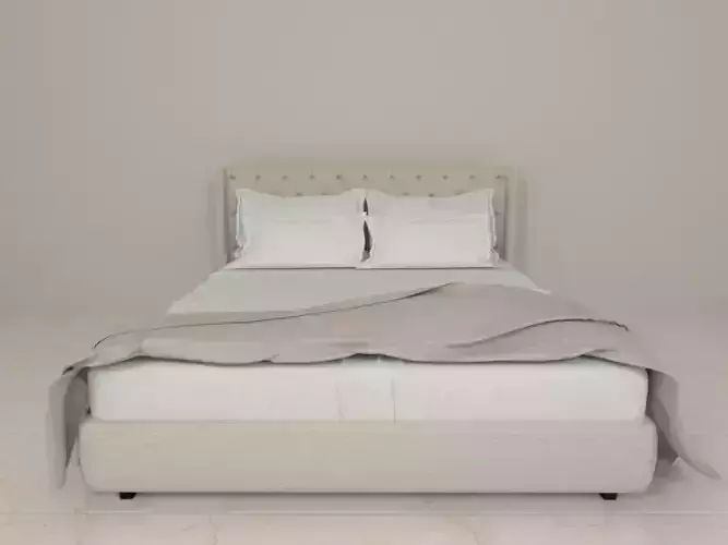 Tufted bed 001