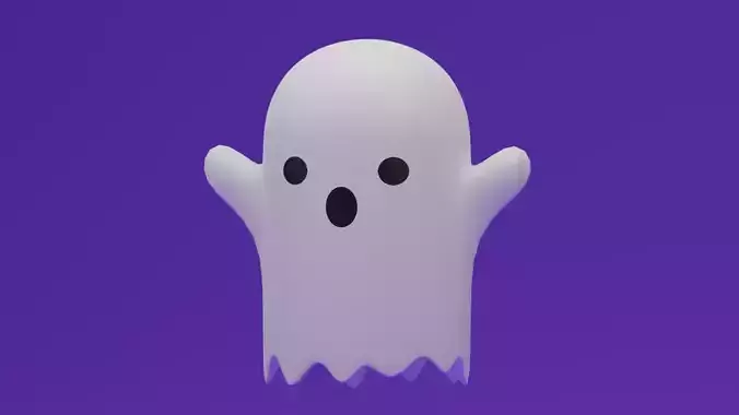 Cartoon Cute Ghost