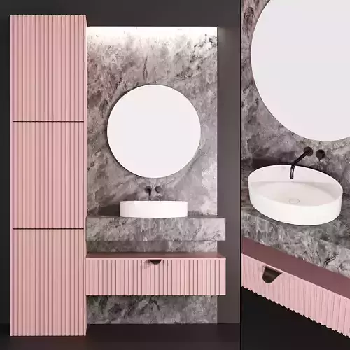 Bathroom Furniture 01 3D model