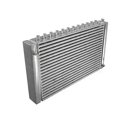 Aluminium Radiator Low-poly 3D model