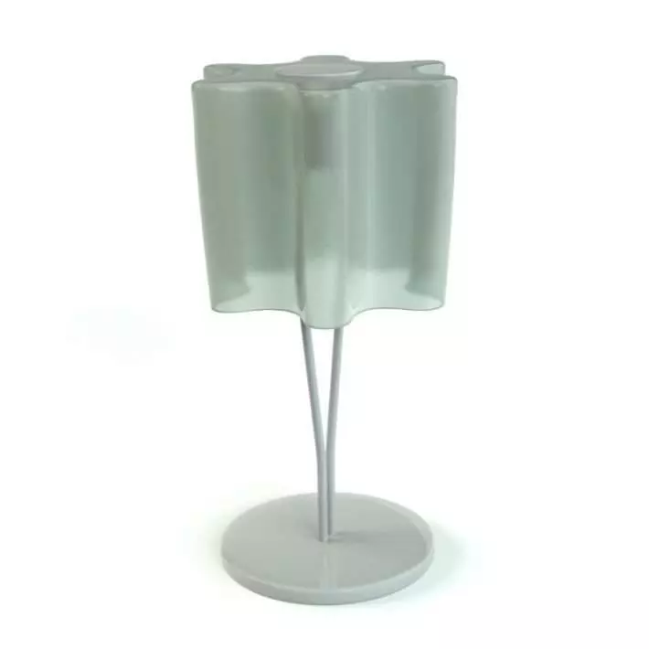 Lamp Glass Metal 3D model_0