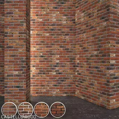 Vandersanden Brick Castello Rood