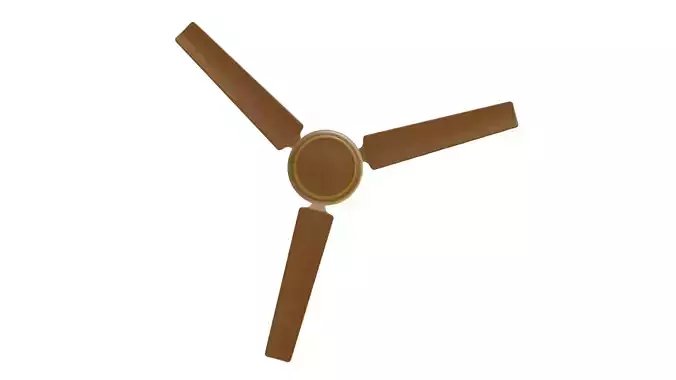 Low Poly Semi Realistic Fan Model