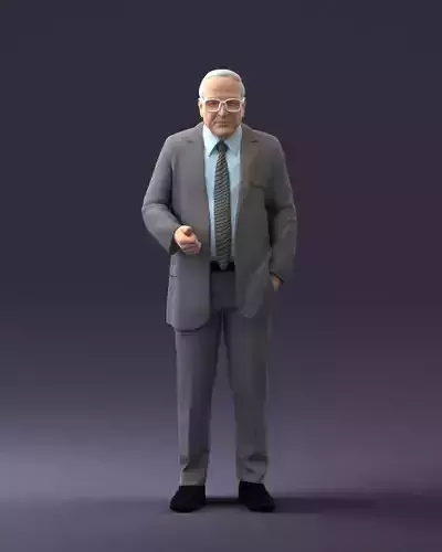 Old man 0617 3D Print Ready 3D print model