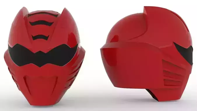 Power Ranger Jungle Fury Red Ranger Helmet