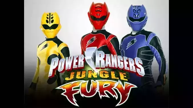Combo of 3 Power Ranger Jungle Fury 3D print model