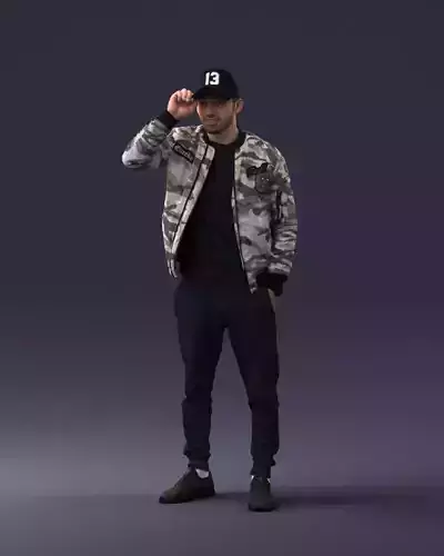 000061 Hiphop Man 0420 3dp