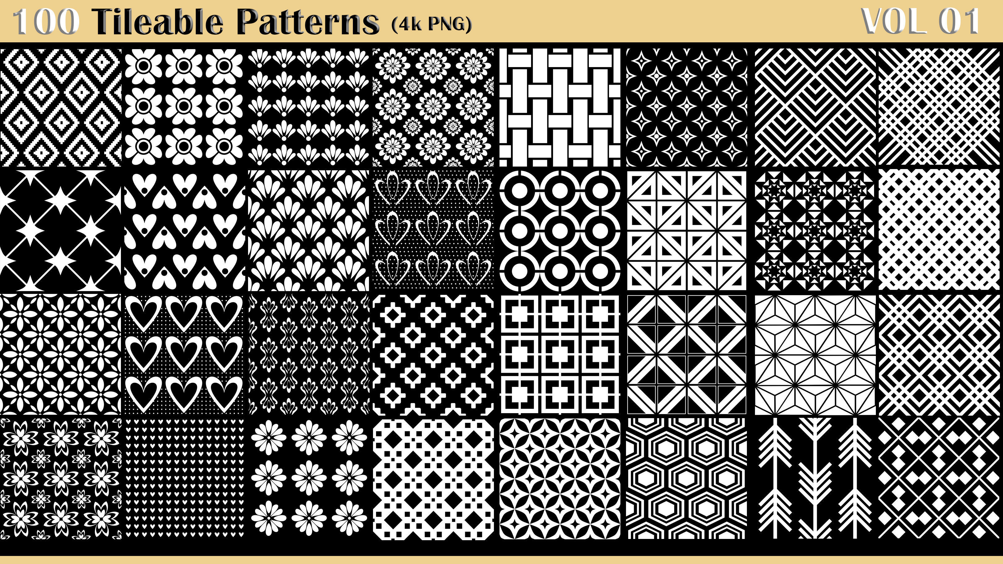 100 Tileable Patterns - Vol 01 Texture_3