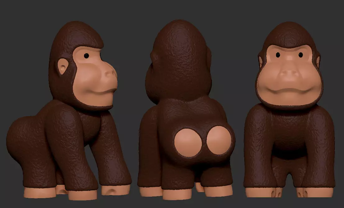 Gorilla 3D Model 3D model