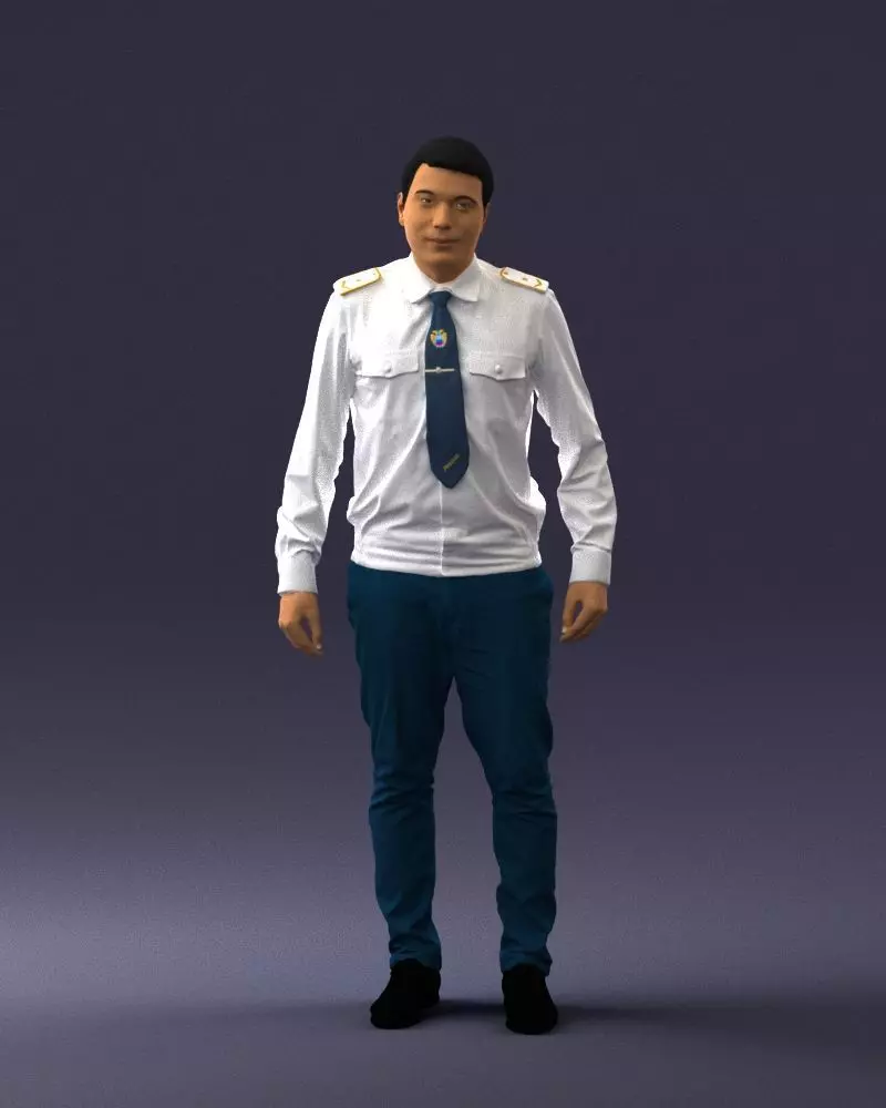 000073 Pilot 0831 3D model