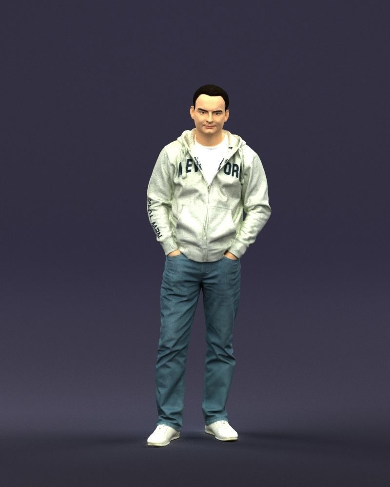 Rupled man 0414 3D model_36