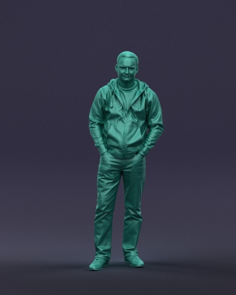 Rupled man 0414 3D model_1