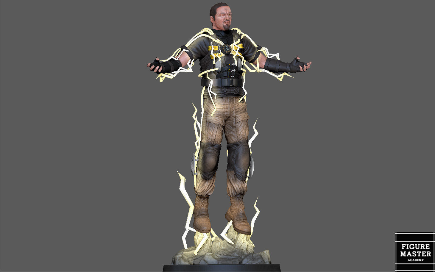 ELECTRO JAMIE FOXX SPIDERMAN NO WAY HOME MCU MARVEL 3D PRINT 3D print model_2