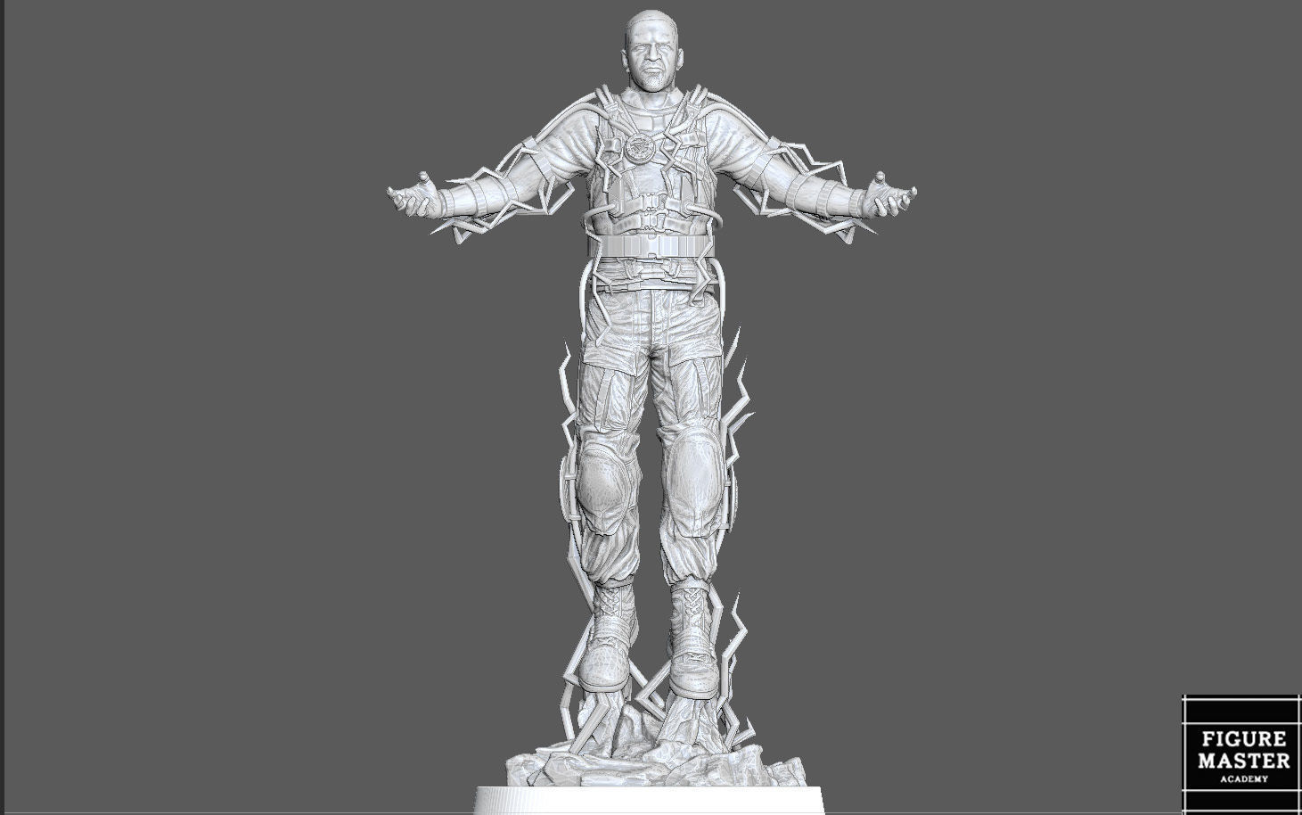 ELECTRO JAMIE FOXX SPIDERMAN NO WAY HOME MCU MARVEL 3D PRINT 3D print model_13