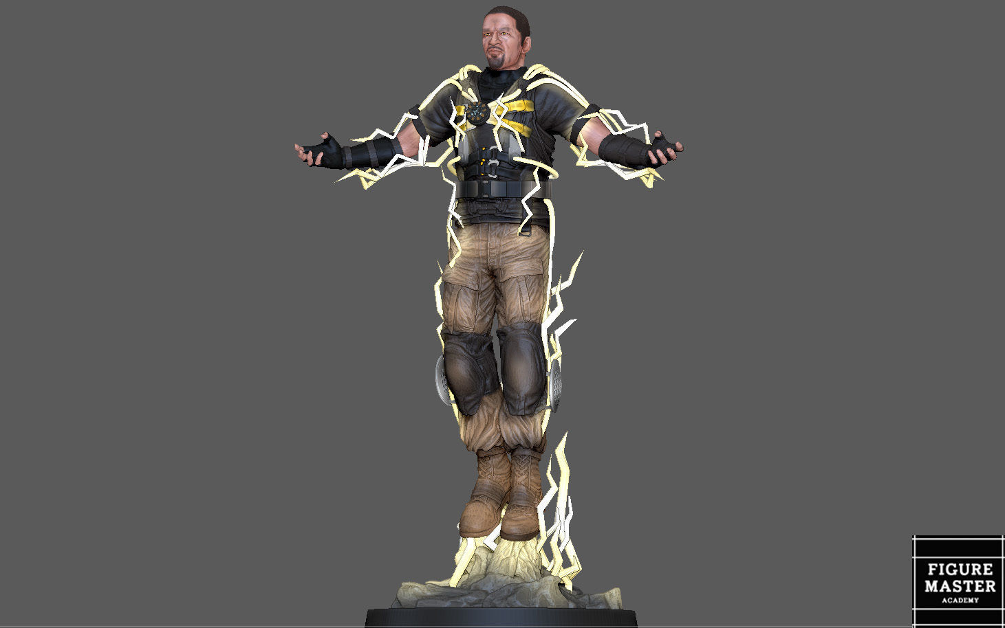 ELECTRO JAMIE FOXX SPIDERMAN NO WAY HOME MCU MARVEL 3D PRINT 3D print model_1